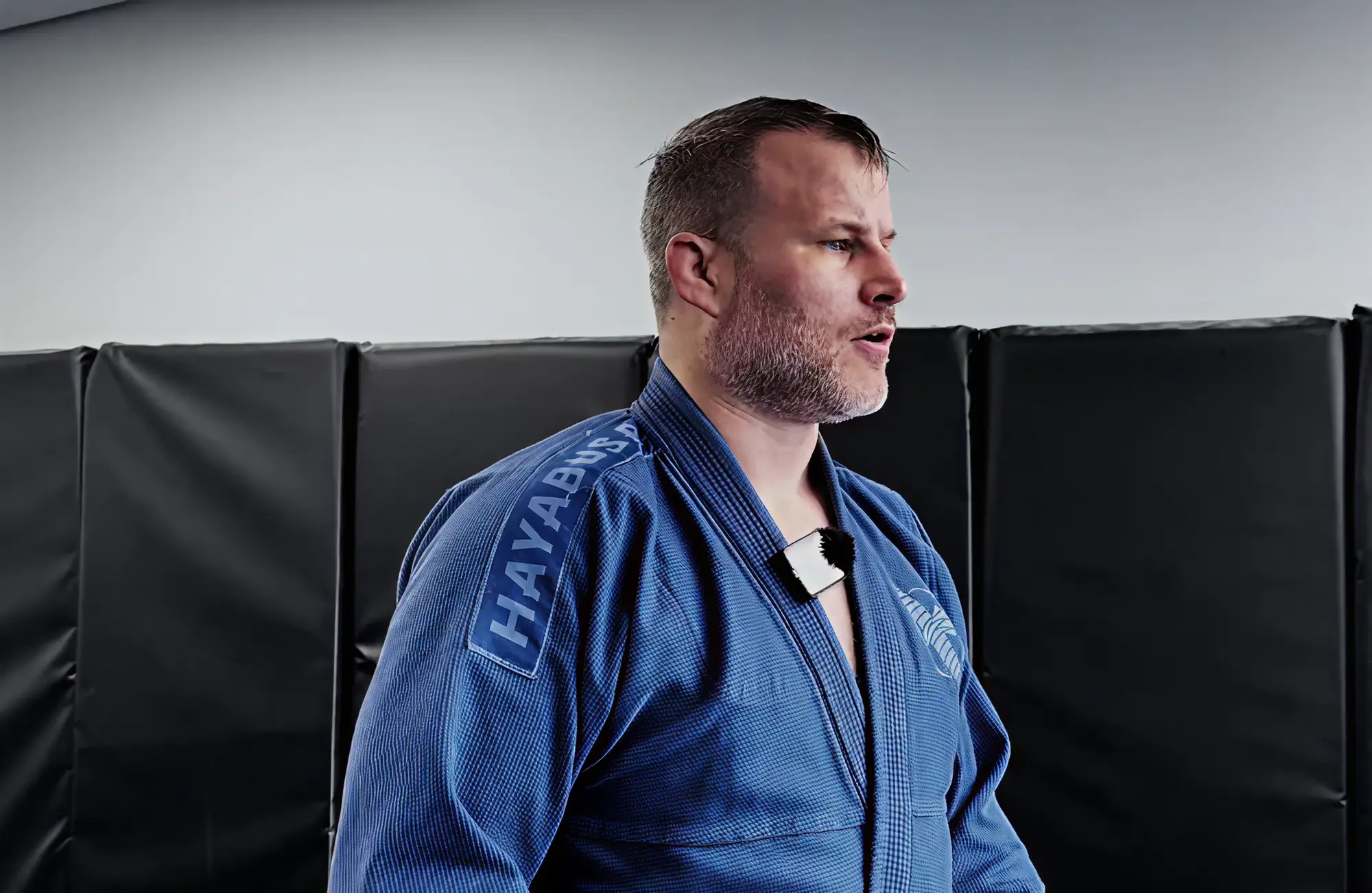 Brett Linebarger training Brazilian Jiu-Jitsu
